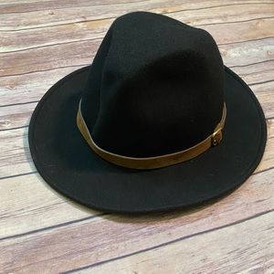 CLUB MONACO Black 100% Laine Hat